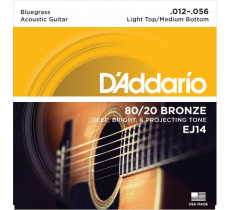 DAddario EJ14 Bluegrass Medium Light (012-056)