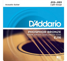 DAddario EJ16 Phosphor Bronze Light (012-053)