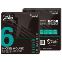 Струны для бас-гитары Ziko DN-045-6