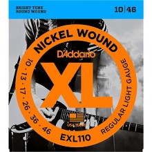 D'Addario EXL110 Nickel Regular Light