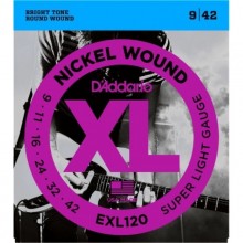 D'Addario EXL120 Nickel Super Light