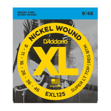 D'Addario EXL125 Nickel Super Light