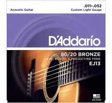 DAddario EJ13 Bronze Custom Light (011-052)