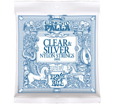 Ernie Ball 2403 Ernesto Palla Nylon Clear and Silver