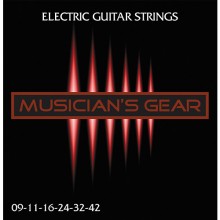 Musician's Gear Electric 9 Nickel Plated Steel