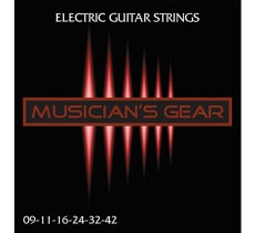 Musicians Gear Electric 9 Nickel Plated Steel (009-042)